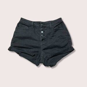 SO Clothing Women's Black High Rise Shorts